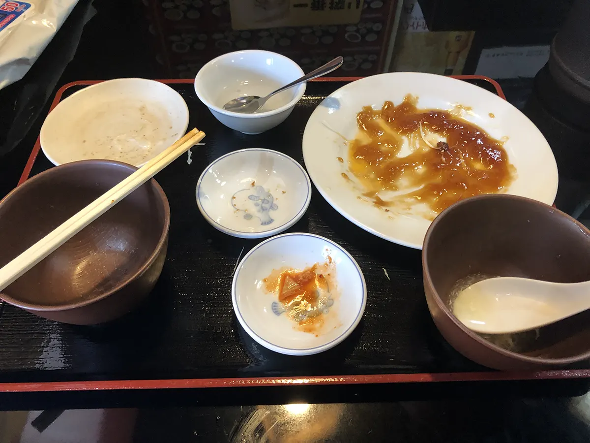 台湾料理 福源（中央町）の若鶏の甘酢炒め定食